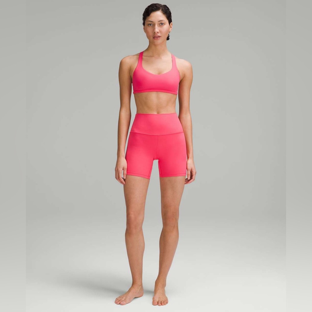 Lululemon Free to Be Wild Bra in Glaze Pink